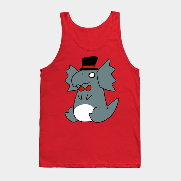 Top Hat Dilopho Tank Top by saradaboru